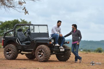 Aravindha Sametha Working Stills